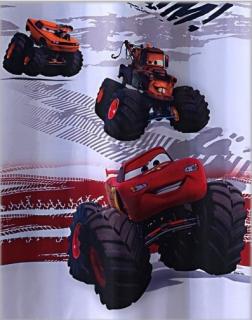 Firanka dla Dzieci MONSTER TRUCK WYSOKOŚĆ 160CM