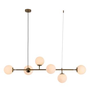 Alisa wisząca złota   Light Prestige LP-005/6P WH Rabat w koszyku - już od 1 zł