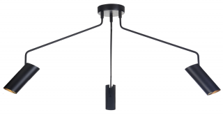 Futuro 3 wisząca czarna LP-17001/3C BK Light Prestige Rabat w koszyku - już od 1 zł