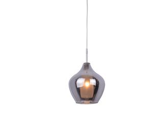 LAMPA WISZĄCA AZZARDO AMBER MILANO 1 CHROM AZ2148 Szybka dostawa od 300zł za darmo