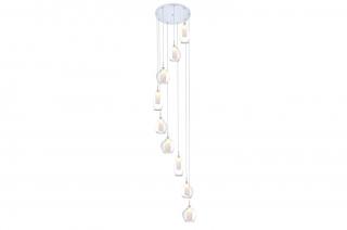 LAMPA WISZĄCA AZZARDO AMBER MILANO 9 CLEAR  AZ3102 Szybka dostawa od 300zł za darmo