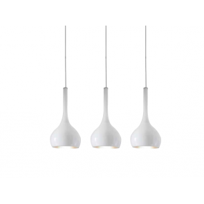 LAMPA WISZĄCA AZZARDO SOUL 3 WHITE AZ0275 Szybka dostawa od 300zł za darmo
