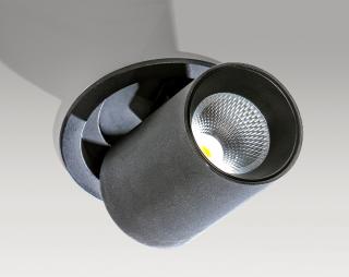 LUNA 15W DIMMABLE CZARNY WPUST  AZ2829  AZZARDO Rabat od 1 zł