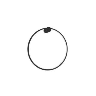 Mirror Ring kinkiet mały czarny  LP-999/1W S BK Rabat w koszyku - już od 1 zł