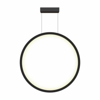 Mirror Ring wisząca duża czarna   LP-999/1P L BK Rabat w koszyku - już od 1 zł