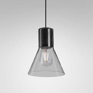 MODERN GLASS Flared SP E27 fi50 Phase-Control zwieszany czarny struktura 50533-0000-U8-PH-12 Quick Shipment