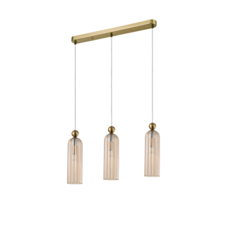 Piega 3 lampa wisząca       LP-939/3L amber   Light Prestige Rabat w koszyku - już od 1 zł