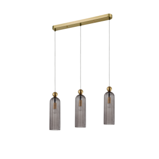 Piega 3 lampa wisząca       LP-939/3L smoked   Light Prestige Rabat w koszyku - już od 1 zł