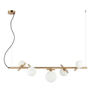 REVERSO LAMPA WISZĄCA   PND-5622-5-BRO-W  ITALUX Rabat od 1 zł