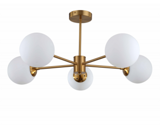 Roma 5 lampa wisząca      LP-1345/5P GD  Light Prestige Rabat w koszyku - już od 1 zł