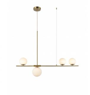 SANTANDER LAMPA WISZĄCA ZŁOTA AZ4419   AZZARDO Szybka dostawa od 300zł za darmo