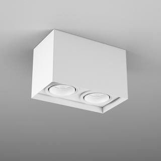 SQUARES next 50x2 LED M930 36deg; Phase-Control natynkowy biały struktura 46969-M930-F1-PH-13 Quick Shipment
