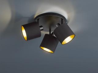 TOMMY LAMPA SUFITOWA CZARNA  R80333979  Reality Leuchten Rabat od 1 zł