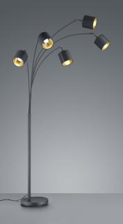 TOMMY STOJĄCA LAMPA CZARNA  R46330579  Reality Leuchten Rabat od 1 zł