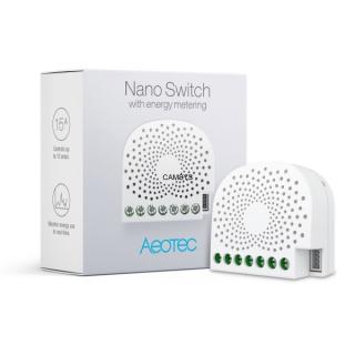 Aeotec Nano Switch Przekaźnik z miernikiem energii (Z-Wave)