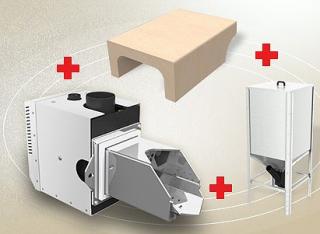 Palnik na pelet Platinium BIO 1 - 16kW ZESTAW
