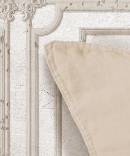 Lniana pościel LINEN 9062 Black PREMIUM Fleuresse