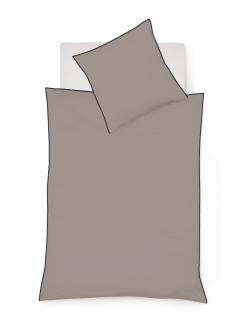 Luksusowa pościel satynowa 0191 STAHL Fleuresse BLACK PREMIUM