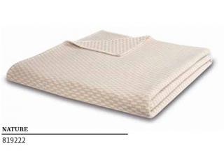 Pled z wełny merino Nature 150x200 Biederlack