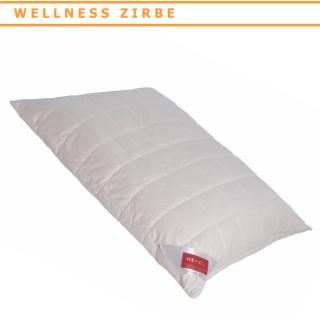 Poduszka Wellness Zirbe (owcza wełna + płatki sosnowe) HEFEL