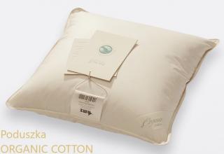 Poduszka z puchem gęsi 90% Organic Cotton AMZ