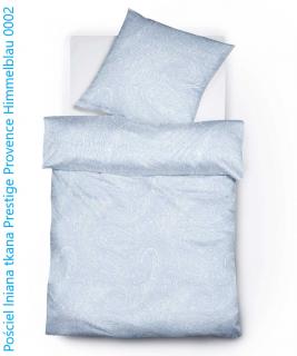 Pościel bawełna z lnem Provence Prestige HIMMELBLAU 0002 Fleuresse