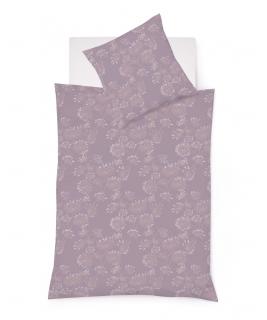 Pościel MAUVE 4 Interlock Jersey 74318 Fleuresse BLACK PREMIUM