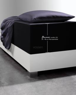 Prześcieradło z gumką na wysoki materac 25-40cm. Fleuresse Comfort XL 0941 czarne (różne rozmiary)