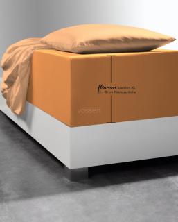 Prześcieradło z gumką na wysoki materac 25-40cm. Fleuresse Comfort XL 2044 pomarańczowe (różne rozmiary)