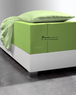 Prześcieradło z gumką na wysoki materac 25-40cm. Fleuresse Comfort XL 7041 zielone (różne rozmiary)
