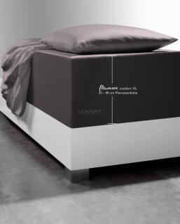 Prześcieradło z gumką na wysoki materac 25-40cm. Fleuresse Comfort XL 9031 anthrazit (różne rozmiary)