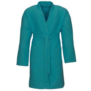 Szlafrok VOSSEN gofrowy unisex lagunowy ROM Pique-U 5016 589