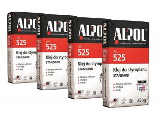 ALPOL AK525 Klej do styropianu STANDARD - 25kg
