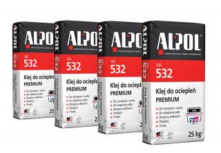 ALPOL AK532 Klej do styropianu, wełny i siatki STANDARD - 25kg