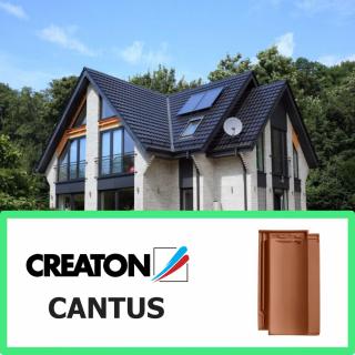 CREATON CANTUS - dachówka podstawowa - ceramiczna połaciowa