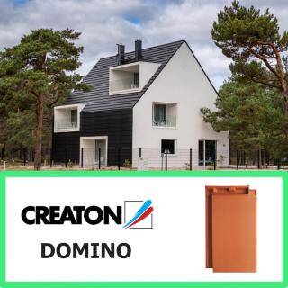 CREATON DOMINO - dachówka podstawowa - ceramiczna płaska