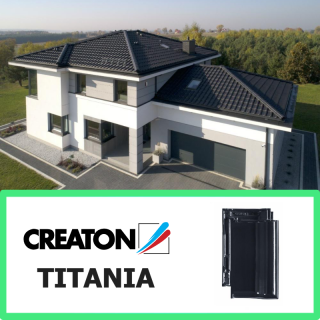 CREATON TITANIA - dachówka podstawowa - ceramiczna połaciowa