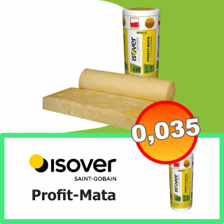 ISOVER PROFIT-MATA 600mm x 1200mm - wełna szklana