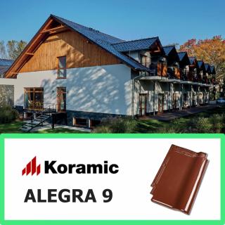 KORAMIC ALEGRA 9 - dachówka podstawowa - ceramiczna renesansowa