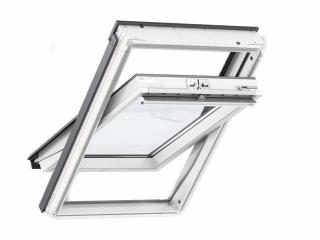 Okno obrotowe GLU 0061 VELUX z górnym otwieraniem