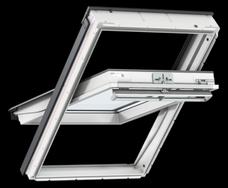 VELUX GGU 0062 PK08 94x140 - Premium - 3-szybowe - drewniano poliuretanowe