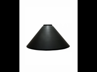 KLOSZ DO LAMPY BILARDOWEJ CZARNY