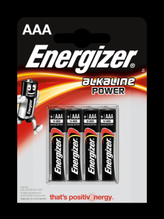 Energizer Alkaline Power LR03 AAA bl4