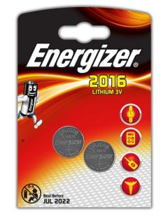 Energizer CR* 2016 BAT.LITOWA 3V bl*2