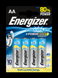 Energizer Max Plus LR06 AA 1,5V bl4