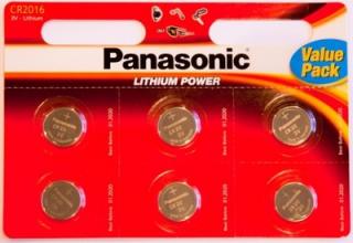 Panasonic CR-2016 3V bl*6