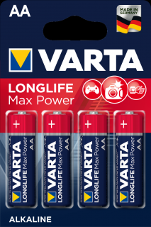 VARTA LONGLIFE Max Power 1,5V LR06 4BP