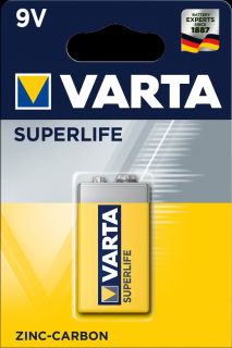 VARTA Superlife 6F22 9V blister*1