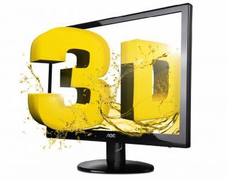 Monitor AOC 23'' 16:9 3D HD