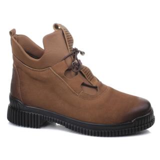 Botki damskie Aspena 3T-5000 TAN Aspena 3T-5000 TAN botki damskie brązowe